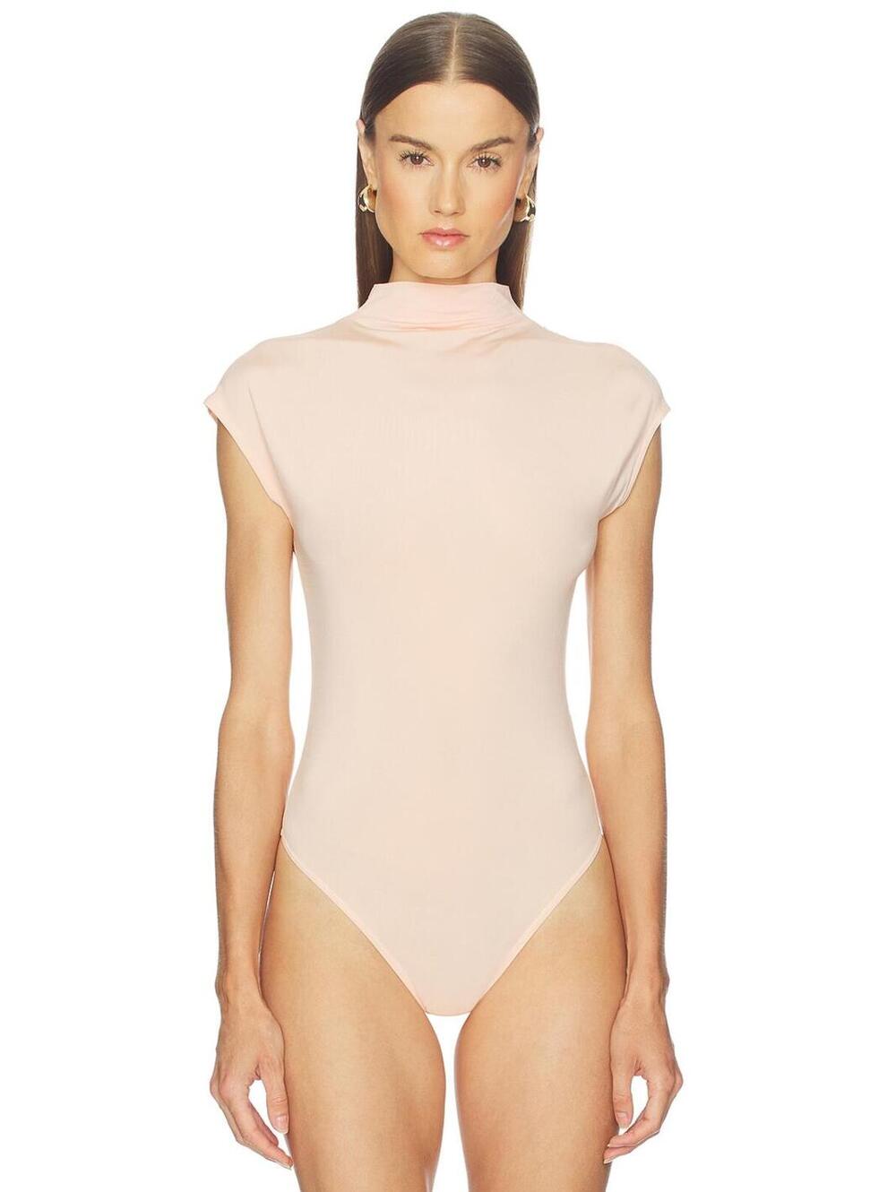L'Academie Reba Bodysuit in Pink